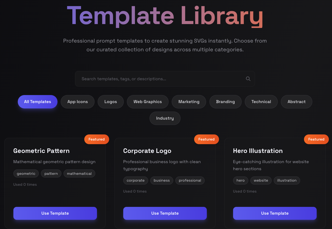 Template Library